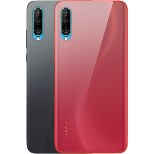 Colorblock - Pack de 2 coques souples dégradées Noire et Rouge pour Huawei P30 Lite Colorblock Colorblock  - Accessoires et consommables