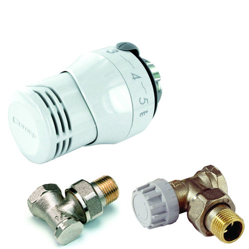 Comap - robinet thermostatique de radiateur - r808senso - 12 x 17 - equerre cpt - m28 - comap rk8086032 Comap - Plomberie