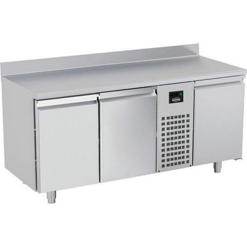 Combisteel - Table Réfrigérée Positive avec Dosseret Série 700 - 2 à 4 Portes - Combisteel Combisteel  - Refrigerateur 170 cm hauteur