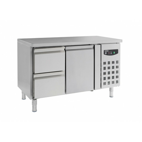 Combisteel - Table Réfrigérée Positive avec Tiroirs à Gauche Série 700 - 1 à 3 Portes - Combisteel Combisteel  - Refrigerateur tiroir