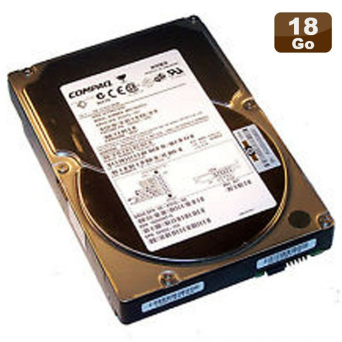 Disque Dur interne Compaq Disque Dur 18.2Go Ultra3 SCSI 3.5" COMPAQ BD01864552 9U3001-030 80-Pin 10000RPM