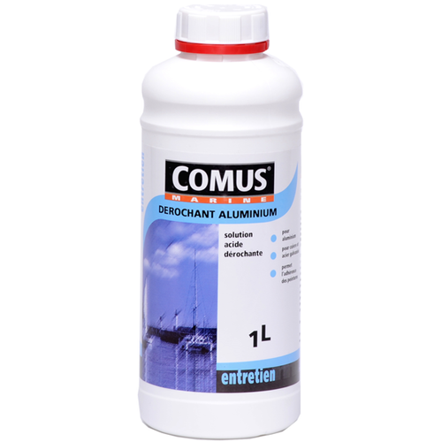 Comus - DEROCHANT ALUMINIUM  (GALVALU)  1 L - Préparation Supports Aluminium - COMUS MARINE - Peinture extérieure