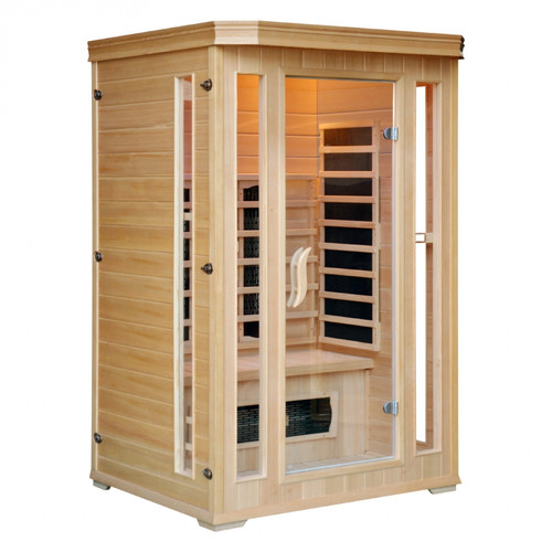Concept Usine - Sauna infrarouge chromothérapie luxe 2 places NARVIK Concept Usine  - Spas, Jacuzzis, Saunas