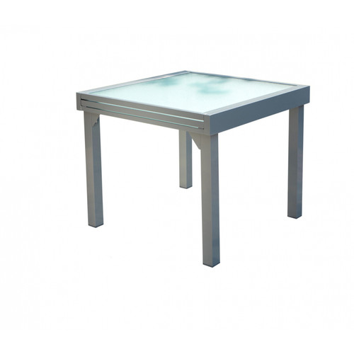 Ensembles tables et chaises Concept Usine Table de jardin extensible en alu 8 places MOLVINA