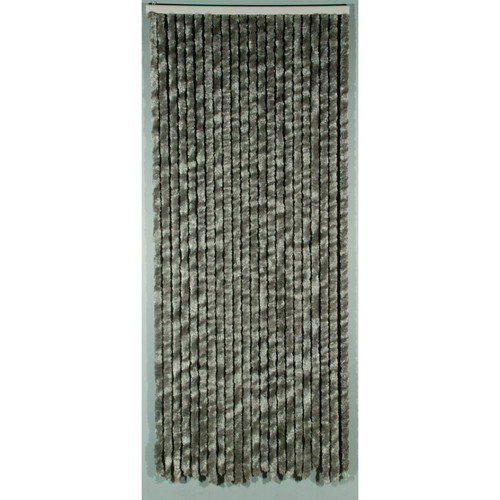 Confortex - Rideau portière Castor 90 x205  cm gris - Confortex