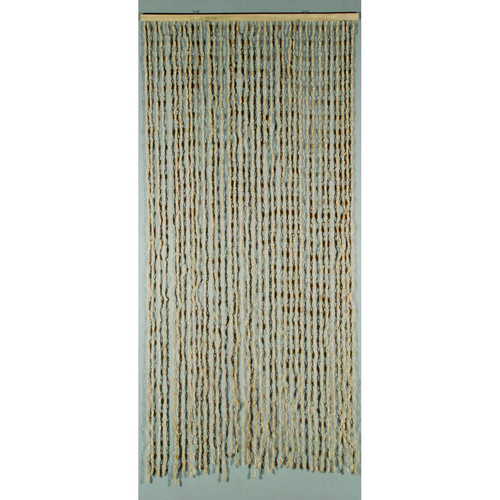 Confortex - Rideau portière Maïs Nuage blanc 90 x200  cm beige - Confortex