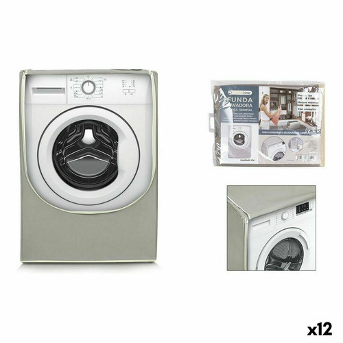 Confortime - Housse de protection pour lave-linge Confortime 104937 Frontal Machine à laver 84 x 60 x 60 cm (84 x 60 x 60 cm) Confortime  - Panier à linge