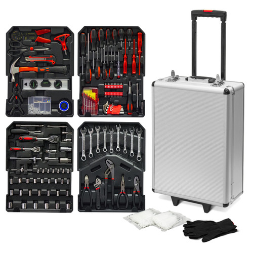 Constructor - Trolley multi outils 820pcs avec poignée téléscopique  - Constructor - Boîtes à outils