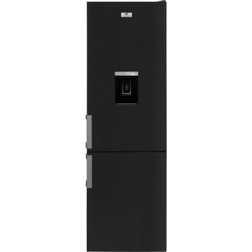 Réfrigérateur Continental Edison CONTINENTAL EDISON - Refrigerateur congelateur bas 268L - Froid statique - Poignees inox - INOX Noir