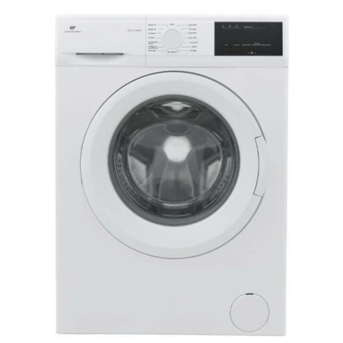 Continental Edison Lave-linge frontal 10kg CONTINENTAL EDISON 1400tr/min 59.7cm C, CELL1014IWP1