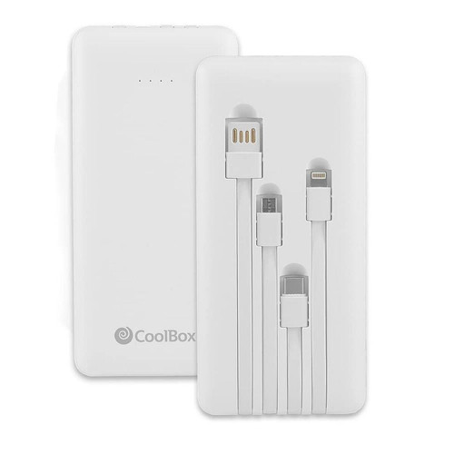 Coolbox - Powerbank CoolBox COO-PB10K-C1 Coolbox  - Chargeur secteur téléphone Coolbox