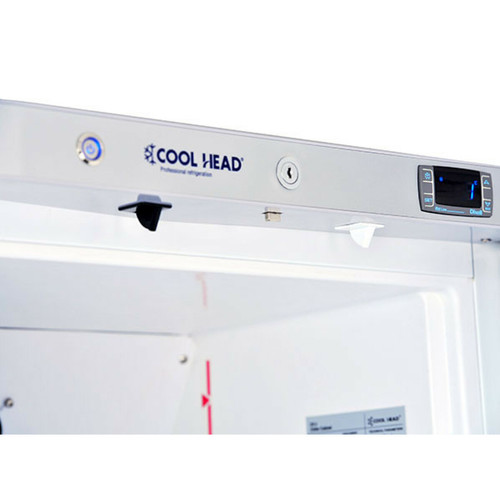 COOLHEAD Armoire Réfrigérée Negative Extérieur Inox Porte Pleine - 600 L - Cool Head