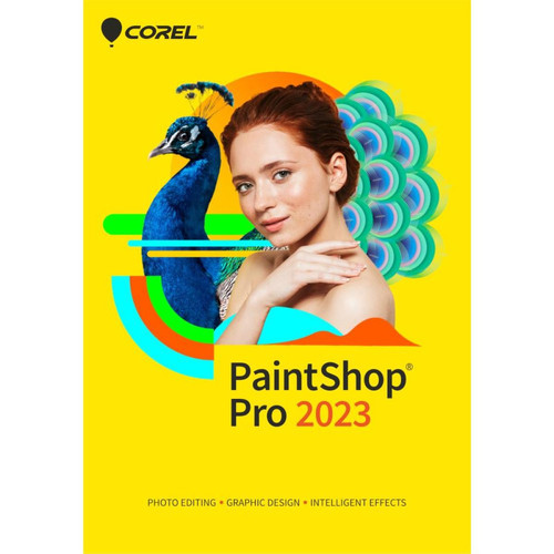 Retouche Photo Corel Corel PaintShop Pro 2023 - Licence perpétuelle - 1 poste - A télécharger