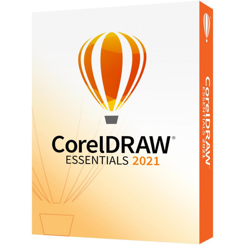 Corel - CorelDRAW Essentials 2021 - Licence Perpétuelle - 1 poste - A télécharger Corel   - Graphisme et Vidéo