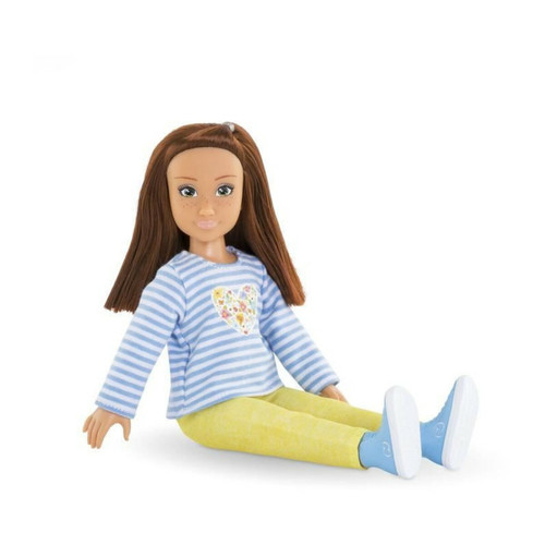 Poupées Coffret Zoé Shopping COROLLE GIRLS - poupée mannequin - 6 accessoires - 28 cm - des 4 ans