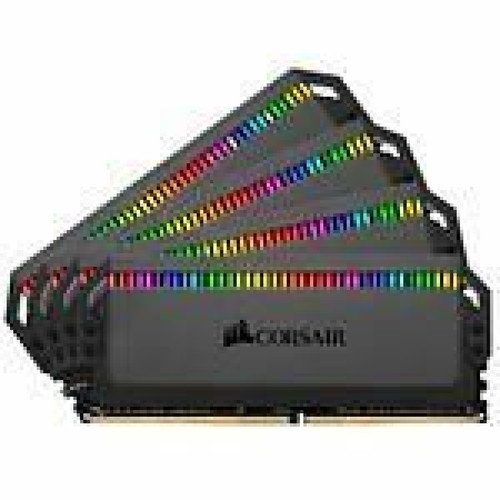 Corsair - Dominator Platinum RGB 128 Go (4 x 32 Go) DDR4 3200 MHz CL16 Corsair  - Corsair Dominator Composants