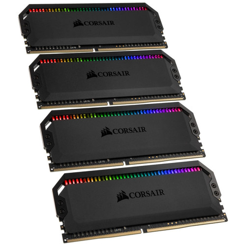 Corsair - Dominator Platinum RGB 32 Go (4x 8Go) DDR4 3200 MHz CL16 Corsair  - RAM PC