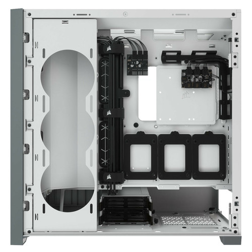 Boitier PC iCUE 5000X RGB Tempered Glass (Blanc)