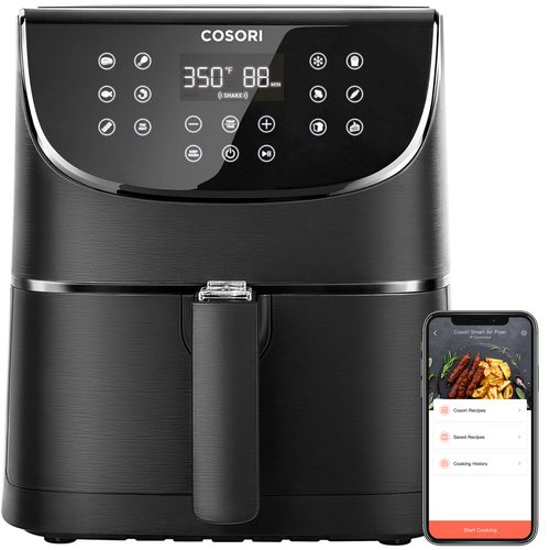 Cosori - COSORI -Friteuse sans huile  Édition Smart Chef Noire 5.5 litres Cosori  - Bons Plans Friteuse