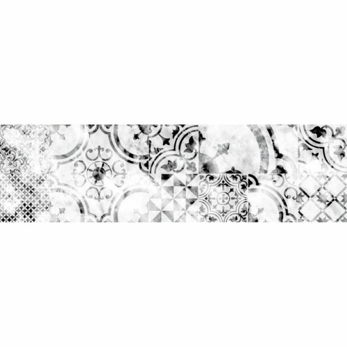 Cpm - Crédence adhésive en alu imitation Marbre - L. 20 x l. 90 cm - Blanc Cpm  - Marchand Toilinux