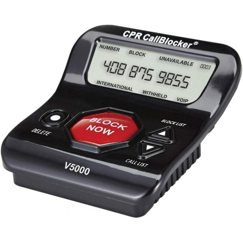 Cpr Call Blocker - Bloqueur d'appels CPR V5000 pour téléphones fixes Cpr Call Blocker  - Téléphone fixe