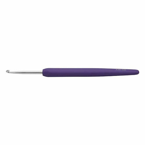 Creotime - Aiguille à crochet ergonomique violet - 3 mm Creotime  - Jeux & Jouets