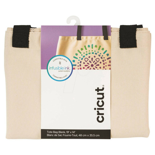 Cricut - Tote Bag large 48 x 35,5 cm Crème - Cricut Cricut  - Cricut