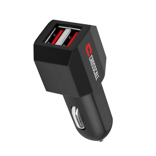 Crosscall - Chargeur Auto Crosscall, Double USB Noir Crosscall  - Accessoire Smartphone Crosscall