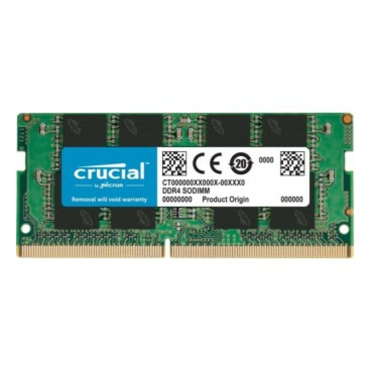 RAM PC Crucial CRUCIAL Memoire SODIMM DDR4 8 Go 3200 MHz