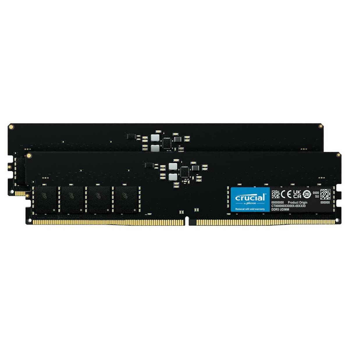 RAM PC Crucial CRUCIAL Mémoire 32Go (2x16Go) DDR5 4800Mhz