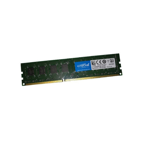 Crucial - 8Go RAM Crucial CT102464BD186B.M16FP PC3L-14900U DIMM DDR3 1866Mhz 1.35v CL13 Crucial  - Memoire pc reconditionnée