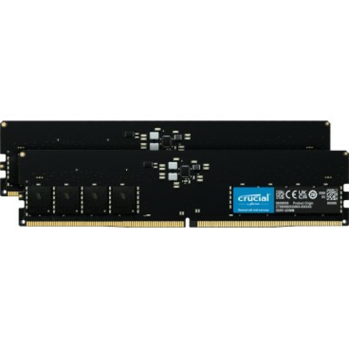 RAM PC Crucial Crucial CT2K16G52C42U5 module de mémoire 32 Go 2 x 16 Go DDR5 5200 MHz ECC