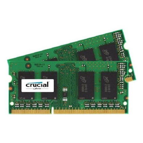 Crucial - CRUCIAL Mémoire Sodimm DDR3 Kit 8Go (2x4Go) 1600 PC3-12800 1.35V Crucial  - RAM PC