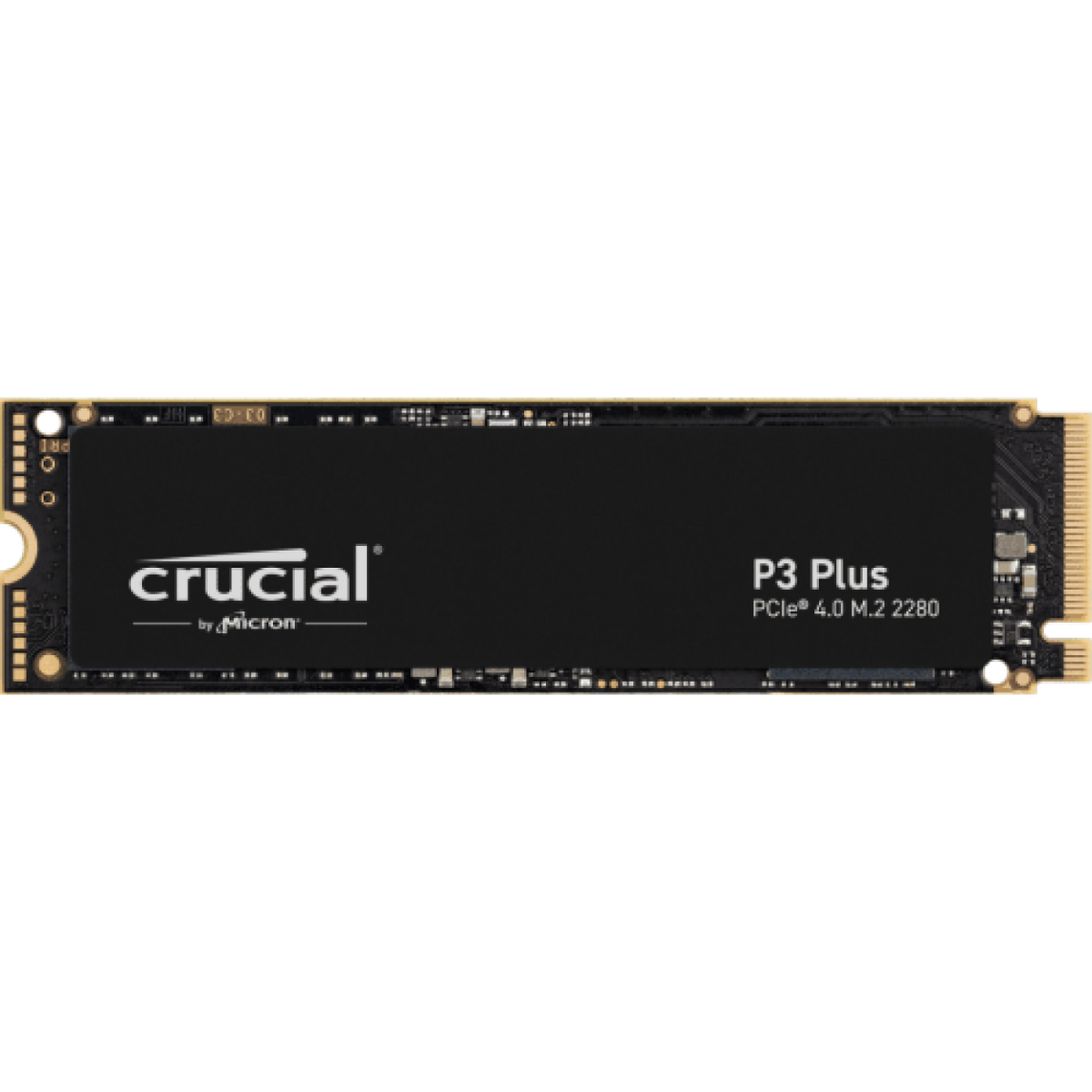 Crucial P3 Plus Disque Dur SSD Interne 500Go 4700Mo/s 3D NAND NVMe PCIe 4.0 Noir