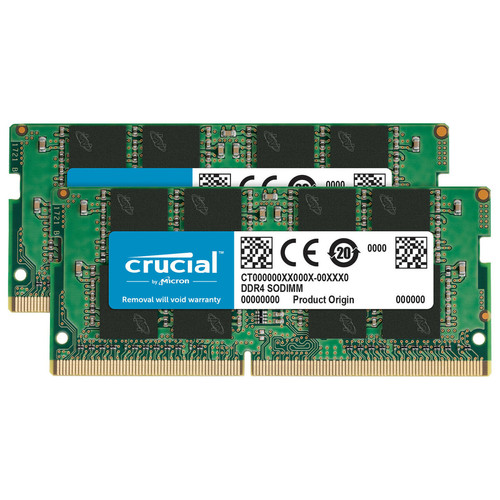 Crucial - SO-DIMM DDR4 16 Go (2 x 8 Go) 3200 MHz CL22 - RAM PC Crucial