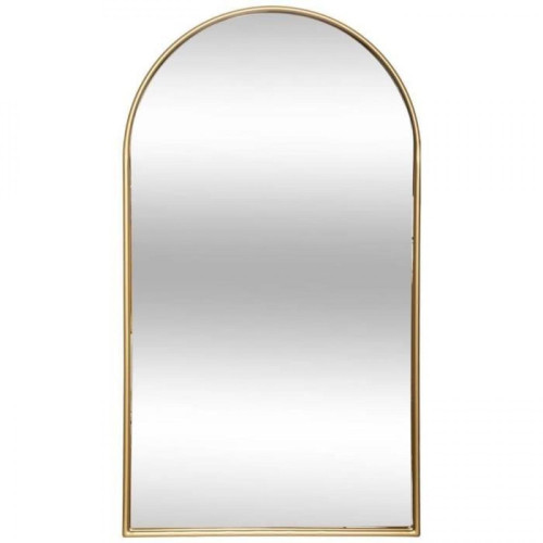 Cstore - Miroir en métal Joyce - 60 x 106 cm - Doré - Black Friday Miroir