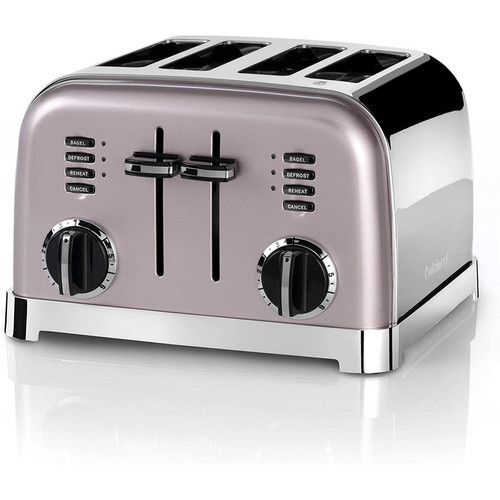 Cuisinart -CUISINART - Toaster vintage 4 tranches Rose Cuisinart  - Grille-pain