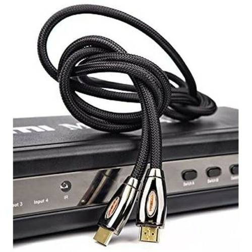 DCU Tecnologic - Câble HDMI DCU 30501051 3 m Noir DCU Tecnologic  - Marchand Monsieur plus