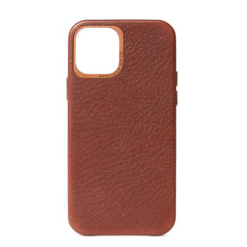 Decoded - Decoded Coque pour iPhone 12 Mini en cuir Marron Decoded - Coque iphone 5, 5S Accessoires et consommables