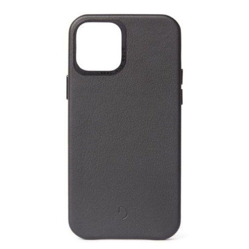 Decoded - Decoded Coque pour iPhone 12 Mini en cuir Noir Decoded  - Coque, étui smartphone