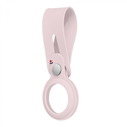Decoded - Lanière AirTag Protection Silicone Souple Soft-touch Ultra-léger Decoded Rose Decoded  - Accessoires et consommables