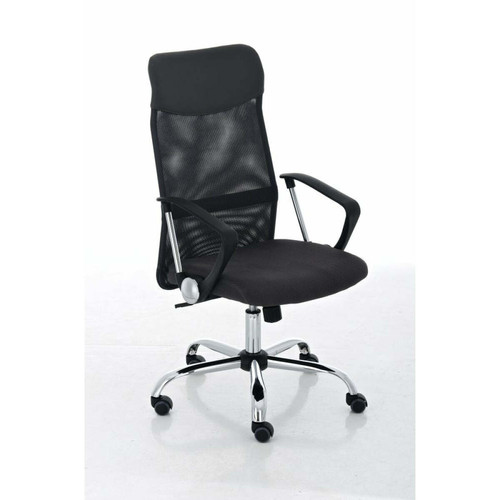 Decoshop26 - Fauteuil chaise de bureau en maille gris avec 5 roulettes BUR10024 Decoshop26  - Chaise bureau enfant Bureau et table enfant