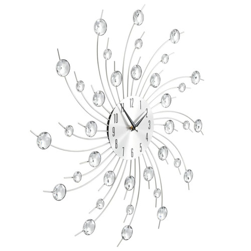 Decoshop26 Horloge murale avec mouvement à quartz Design moderne 50 cm DEC022274