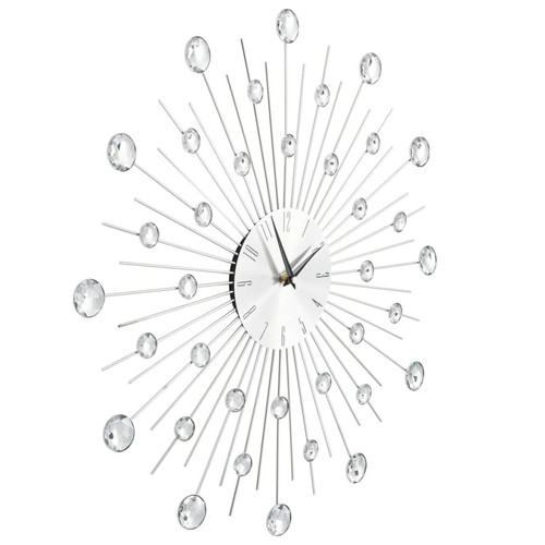 Decoshop26 Horloge murale avec mouvement à quartz Design moderne 50 cm DEC022273