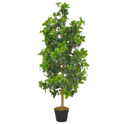 Decoshop26 - Plante artificielle avec pot laurier vert 120 cm décoration intérieur DEC022024 Decoshop26  - Décoration