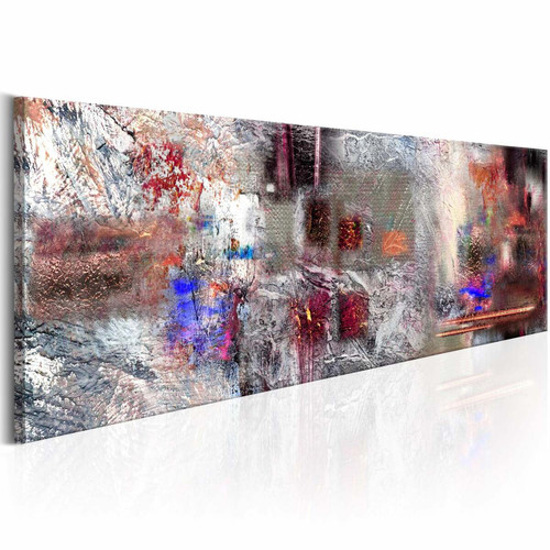 Decoshop26 - Tableau sur toile décoration murale image imprimée cadre en bois à suspendre Essence de l'art 120x40 cm 11_0001212 Decoshop26  - Décoration