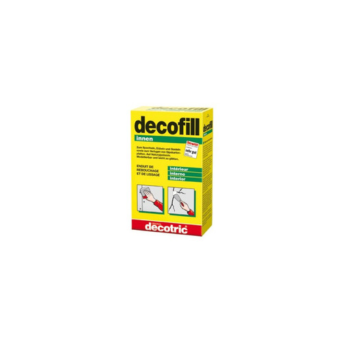 Decotric - Decofill Enduit de rebouchage et de lissage 1 kg, intérieur decotric Decotric  - Enduit