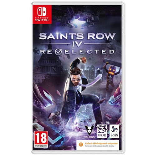 Deep Silver - Saints Row IV Re elected Code in a box Nintendo Switch Deep Silver  - Deep Silver