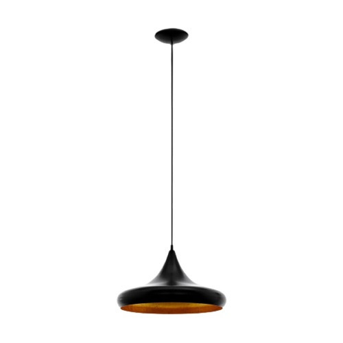 DEKORY - CELESTA Lampe Suspendue Lustre Métal - Noir 33x88x33cm DEKORY  - Luminaires