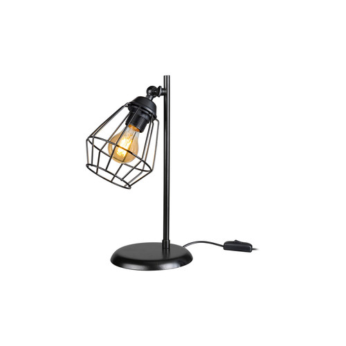 DEKORY -EQUINOXE Lampe de Chevet Métal - Noir 37x16.5x19cm DEKORY  - DEKORY